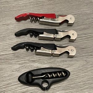 4 Wine bottle openers